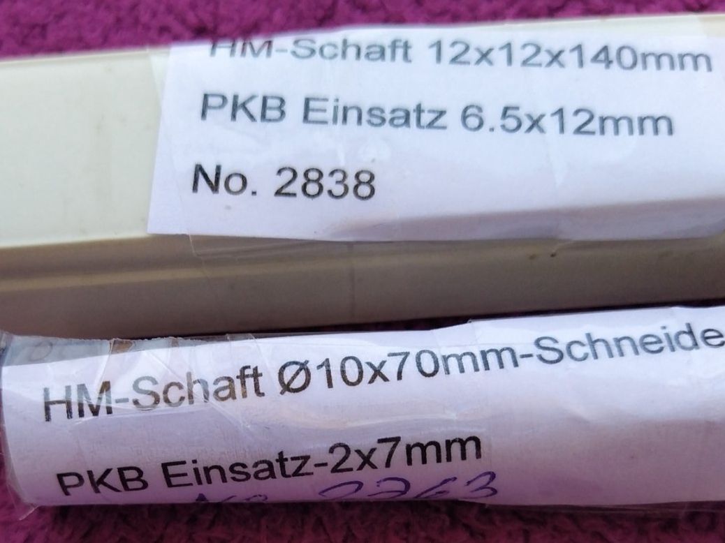 Tutti gli attrezzi: Räumung Werkstatt-CBN-Drehstähle – Difettoso da Biel/Bienne venduto da Itfurg01 3