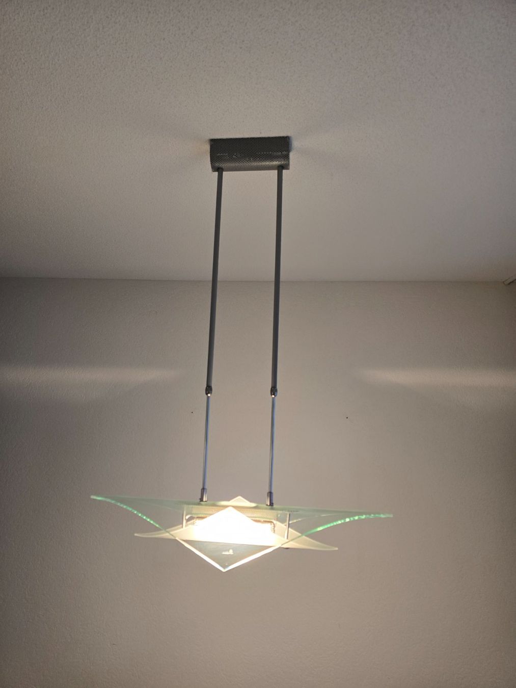 Lampadari & plafoniere: Pendelleuchte Halogen, aus Glas, Funk + Meier AG – Usato da Villmergen venduto da psteiger