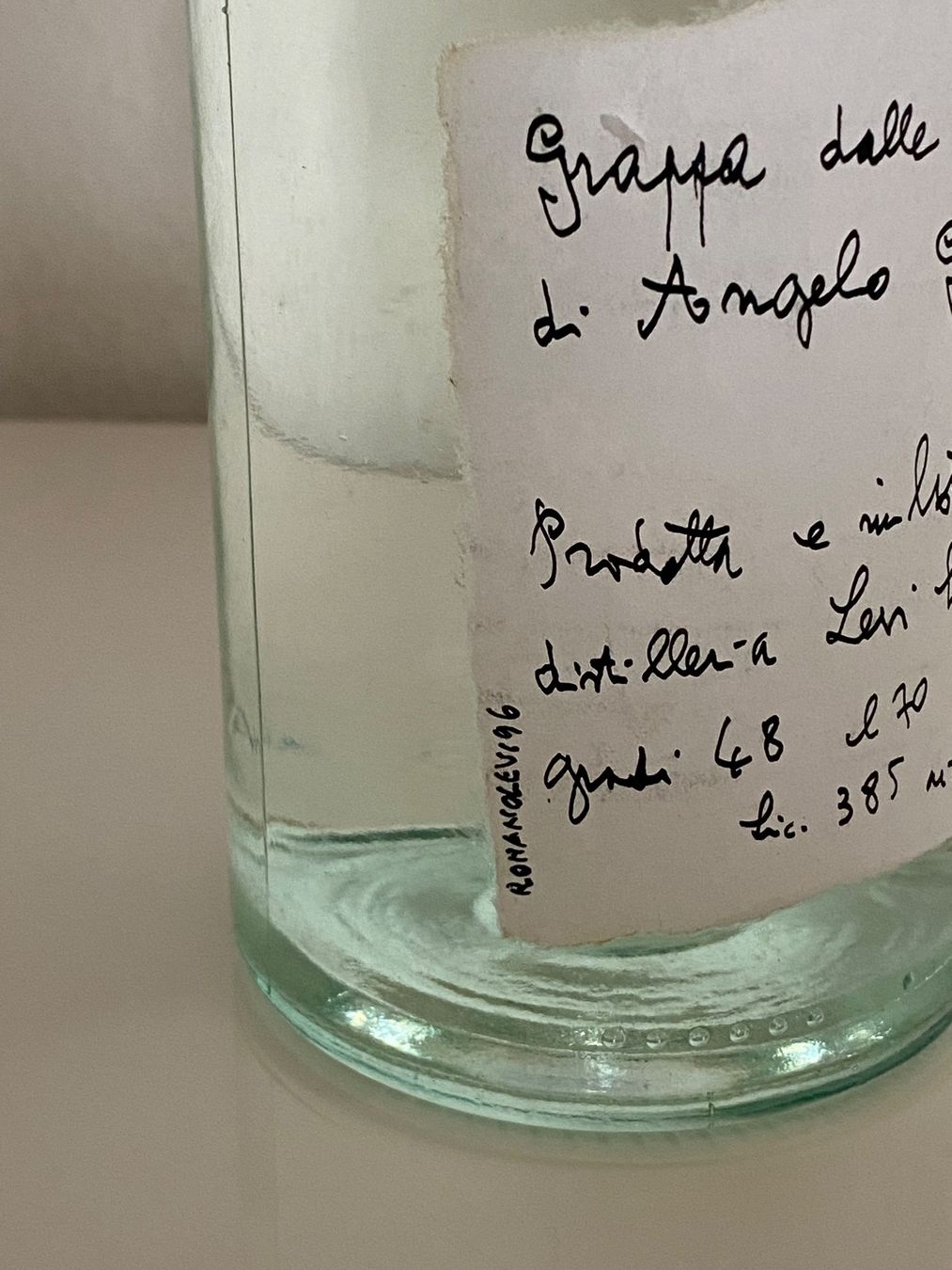 Romano Levi Bevande alcoliche: Romano Levi Grappa 1996 – Nuovo (secondo la descrizione) da Zürich venduto da Smilejocker 1