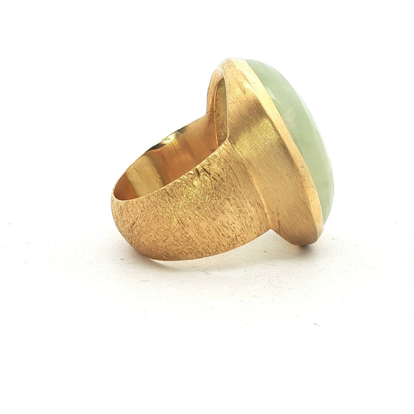Olga Ribler Anelli: 925 Sterling Silber Ring mit Prehnit Grösse 56 – Nuovo (secondo la descrizione) da Luzern venduto da Schmuckoutlet 8