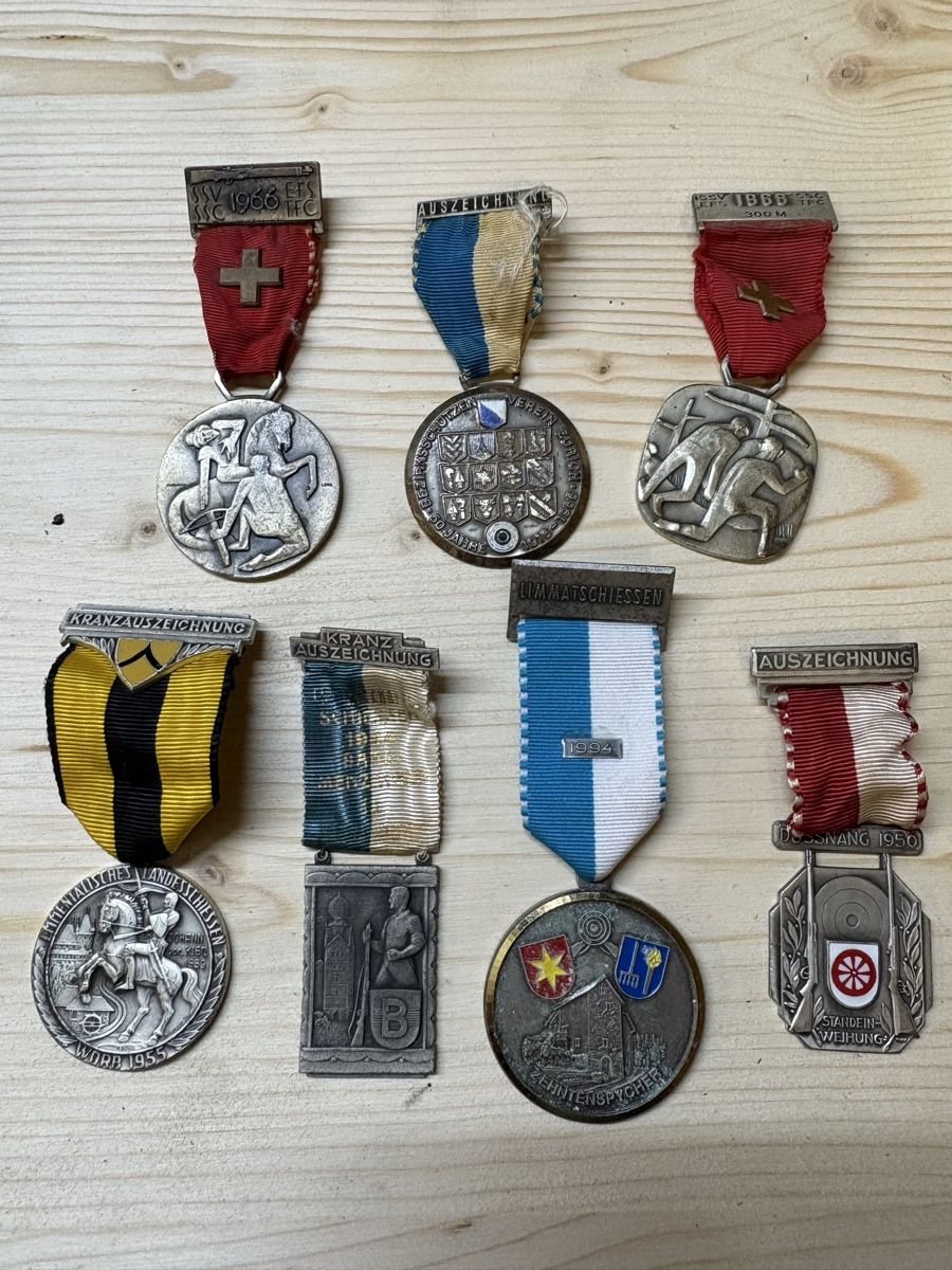 Medaglie: Diversse Schiessmedaille – Usato da Arni AG venduto da Erfolgreich