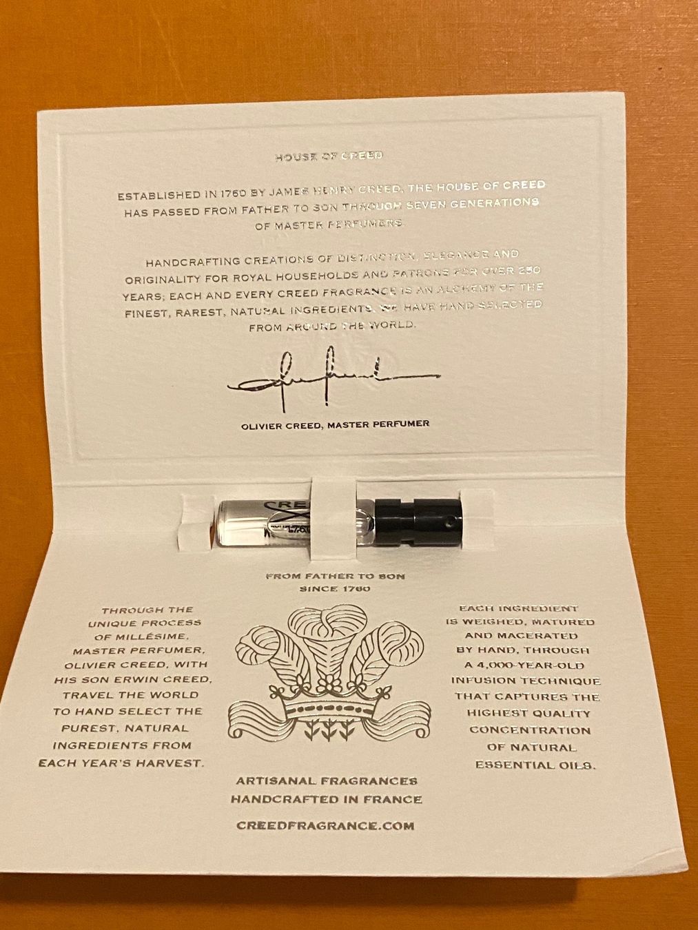 Creed Profumi & Eau de Toilette: 1,5 ml Creed Aventus Probe – Nuovo e nell'imballaggio originale da Sonnental venduto da Lothy90 1