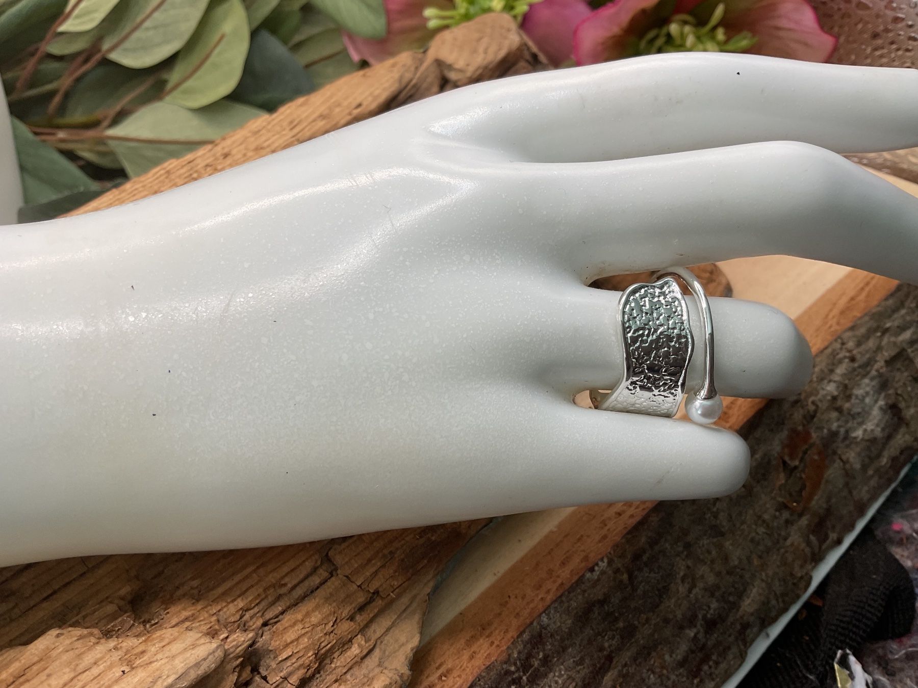 Anelli: Designerring, Sterlingsilber, Grösse verstellbar – Nuovo (secondo la descrizione) da Luzern venduto da S.Kern01 2