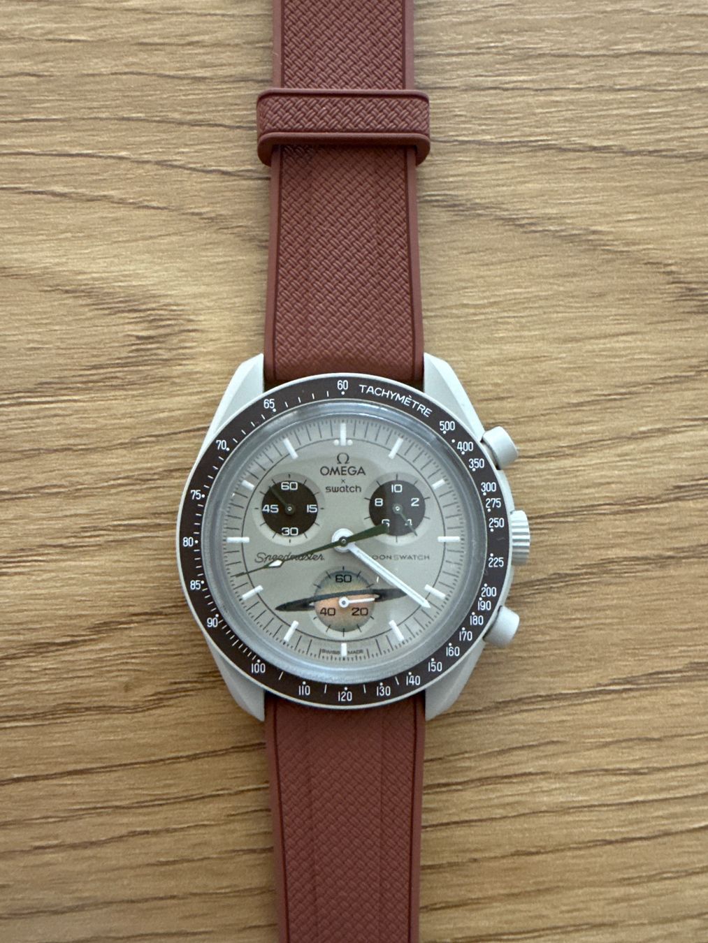 Omega Orologi: Moonswatch Mission Saturn – Nuovo (secondo la descrizione) da Kloten venduto da spe_yfl8 1