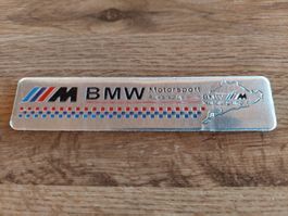 BMW  M - Motorsport  NürburgringPlakette, Schriftzug