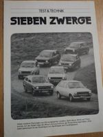 Testbericht 1976 Fiesta/Fiat 127/R5/Opel Kadett/Polo/A 112 E