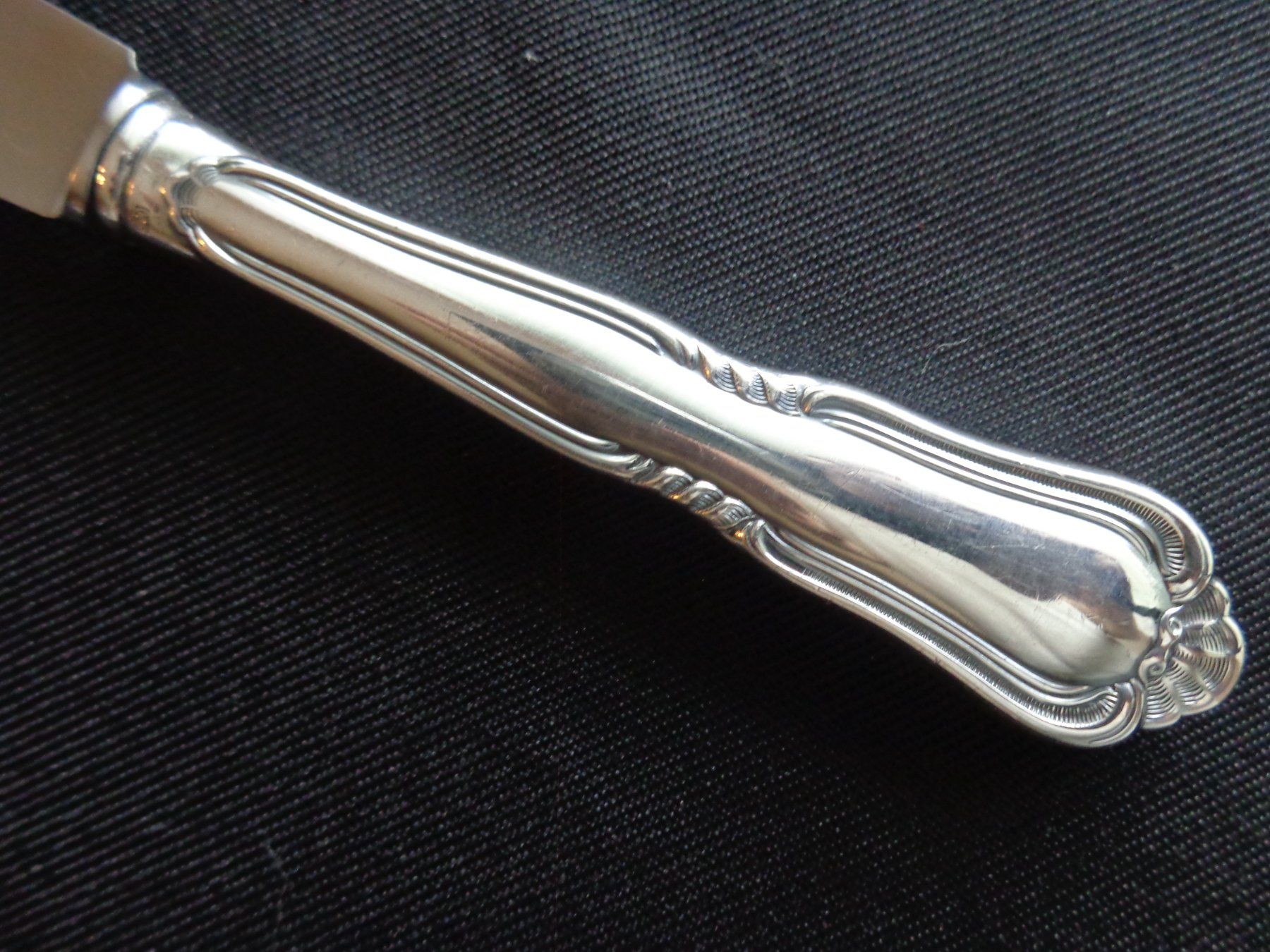 Jezler Bestecksets: * COUTEAU A BEURRE JEZLER CHATELAINE ARGENT 800 COMME NEUF – Neu (gemäss Beschreibung) aus Morges von videcavegrenier 4