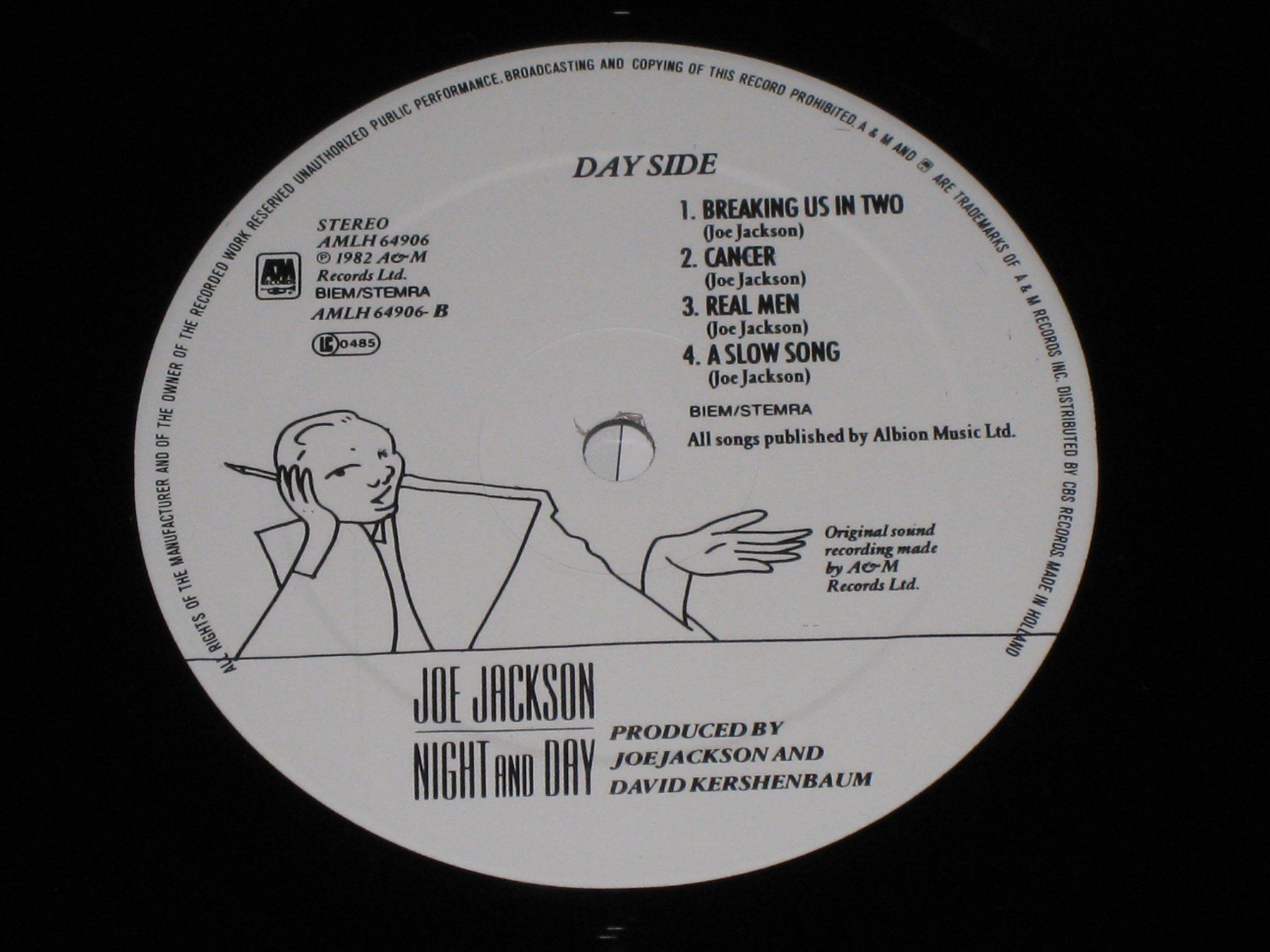Dischi in vinile: LP - JOE JACKSON - NIGHT AND DAY – Usato da Steckborn venduto da Quo7 3