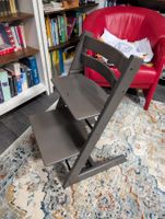 Stokke Tripp Trapp, grau, inkl. Kippschutz-Gleiter
