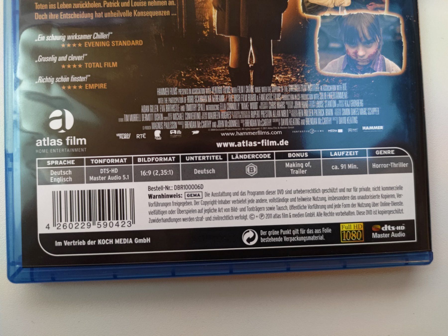 Alle DVDs: WAKE WOOD – Gebraucht aus Liestal von Kratzilla 3