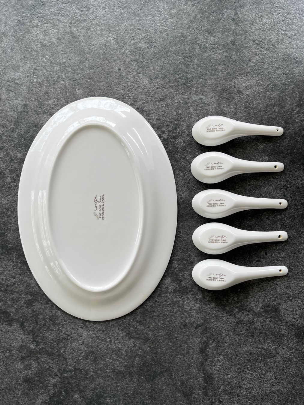 Set di piatti: LONGDA Geschirrset aus Fine Bone China - 16 Stück – Usato da Kilchberg ZH venduto da Simple.Life 1