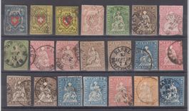 Lot de 4 Rayons et 17 Strubels (premier et troisième choix)