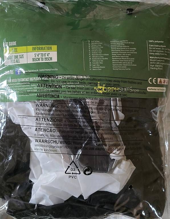 Costumi: Costume Panda Géant – Nuovo e nell'imballaggio originale da Vérossaz venduto da fla_hy7g 1