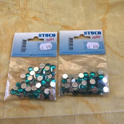 Edelsteine: LOT FACETTE RUND SMARAGD 9MM – Neu und originalverpackt aus Ostermundigen von crazy-horse-1840 1