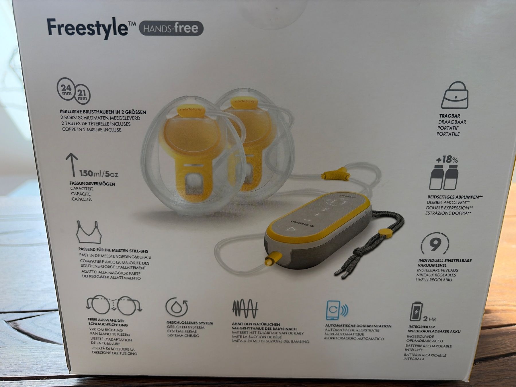 Medela Accessoires pour allaitement: Medela Freestyle Doppelmilchpumpe – D'occasion à Luzern par jen_z22 2