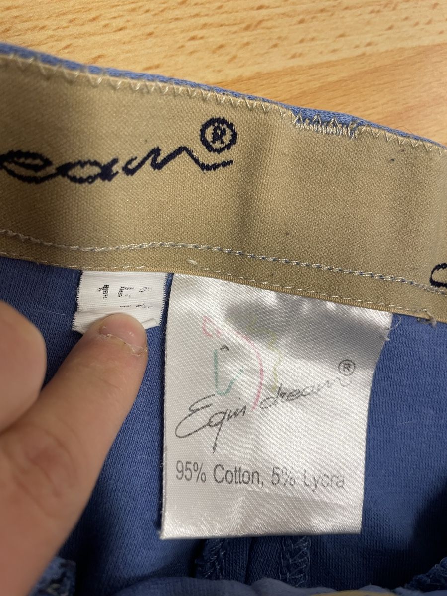 Pantaloni: Equidream Reithose Gr. 152 hellblau/schwarz – Usato da Zürich venduto da Zsc7 1