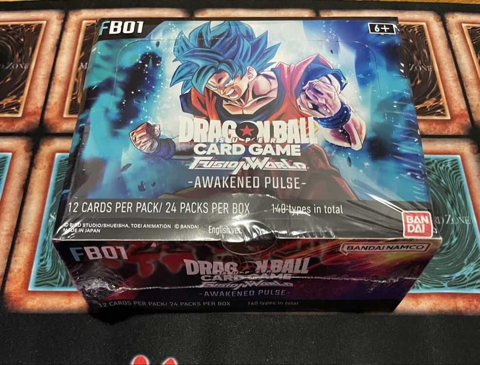 Dragonball Fusion World Awakened Pulse Booster Display EN (Neu und ...