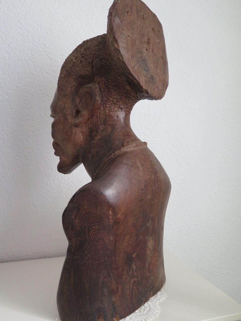 Sculture & Statue: alte Afrikaner Büste Bongossi Holz – Usato da zürich venduto da celotto 5