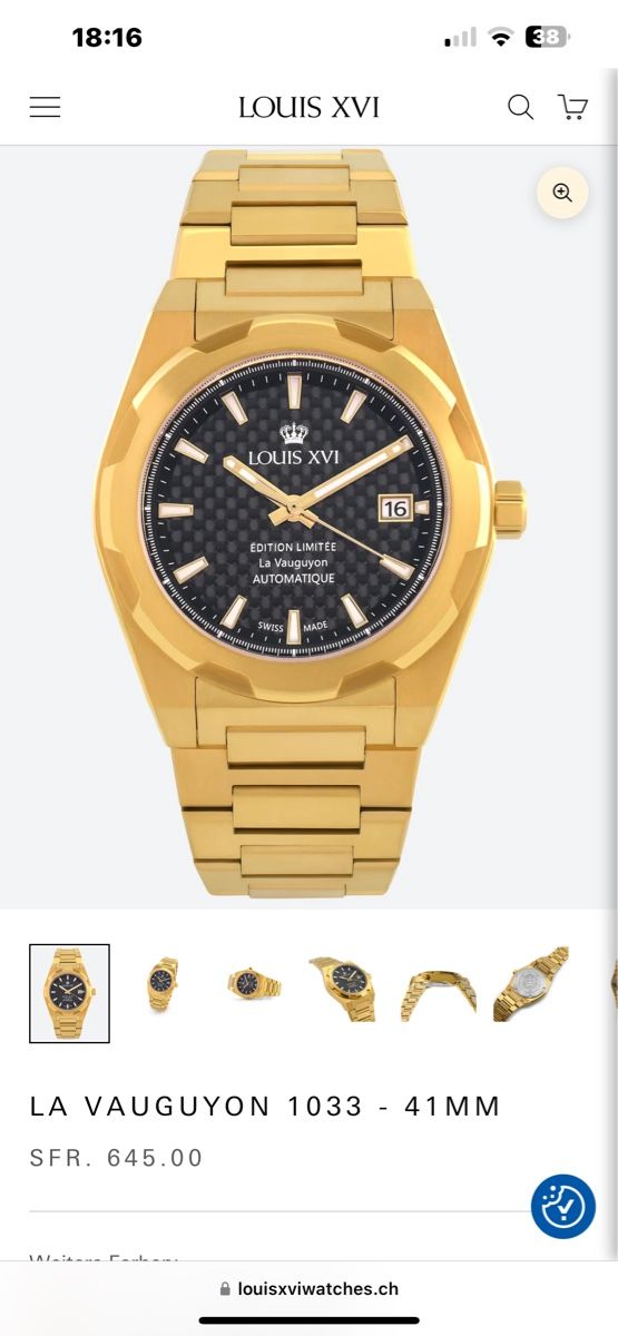 Orologi: Loiis XVI Watch – Nuovo (secondo la descrizione) da Jona venduto da lcapa 1