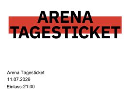 1-4 Tagestickets für 2 Viertelfinalspiele in der Winti Arena