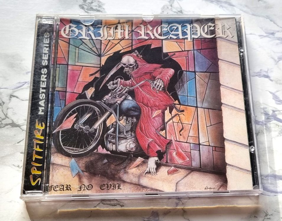 cd GRIM REAPER - Fear no Evil - P1985 RE2000 VG++ (Gebraucht) in ...
