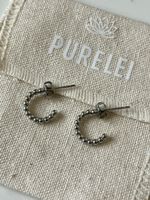 Feine, kleine Purelei Silber Creolen