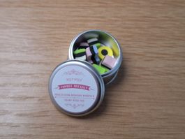 Englische Lakritze Büchse Handgemacht. Auch für Maileg