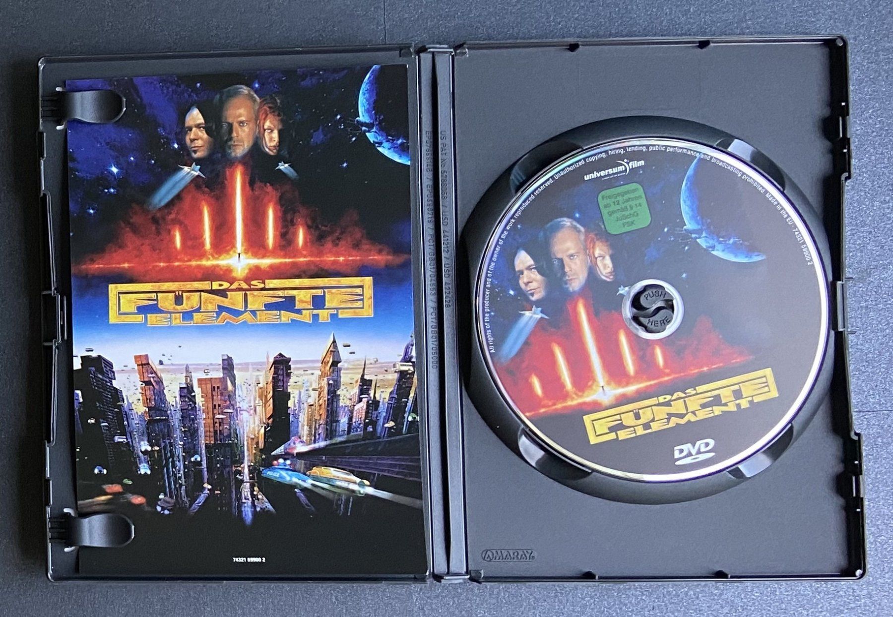 Alle DVDs: DVD "Das Fünfte Element" Bruce Willis – Gebraucht aus Böckten von Hansi36 1
