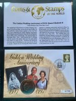 GREAT-BRITAIN -1st Day Cover 21.4.1997 - 5 Pounds 1947-1997