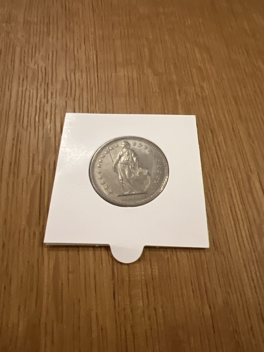 Tutti le monete: 2 CHF / 1968 ohne MZ – Usato da Neuchâtel venduto da Rafaboum 1