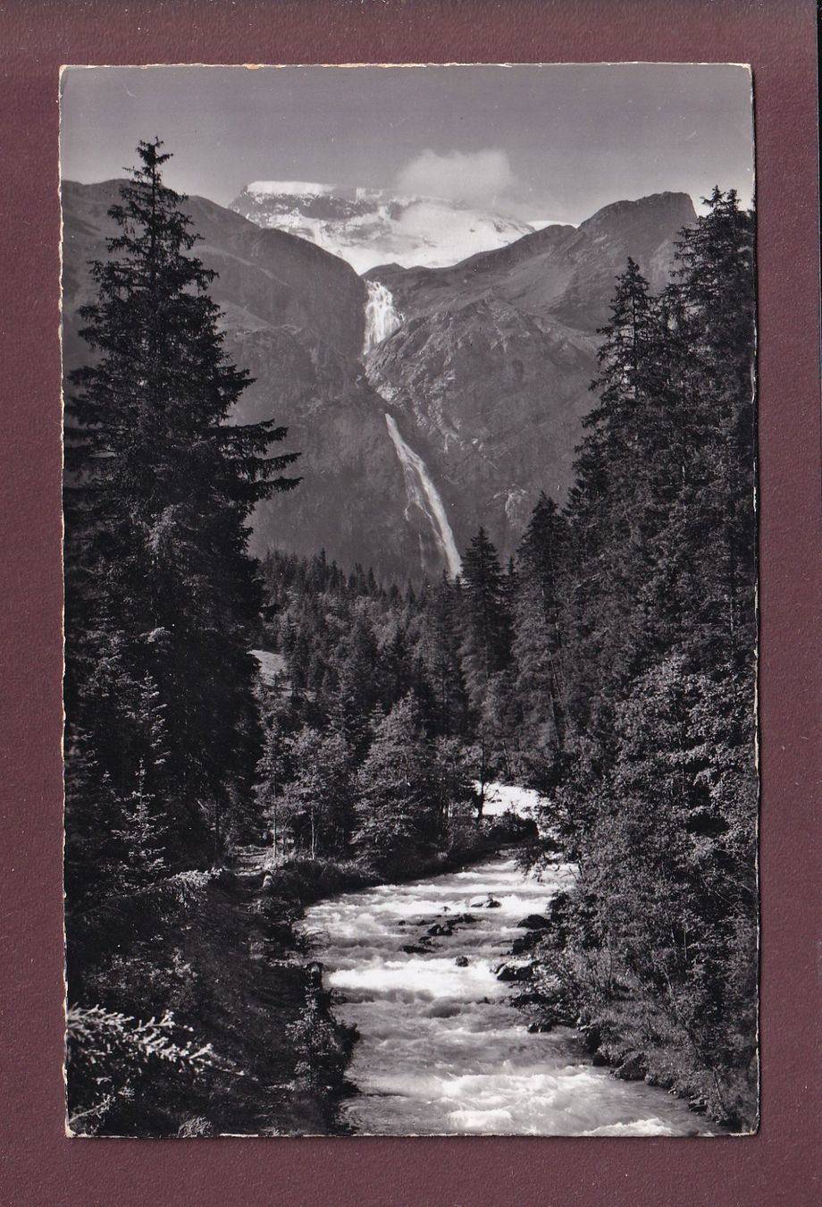 Cartoline postali: ADELBODEN - Wildstrubel - 1958 – Usato da Pully venduto da nicecards