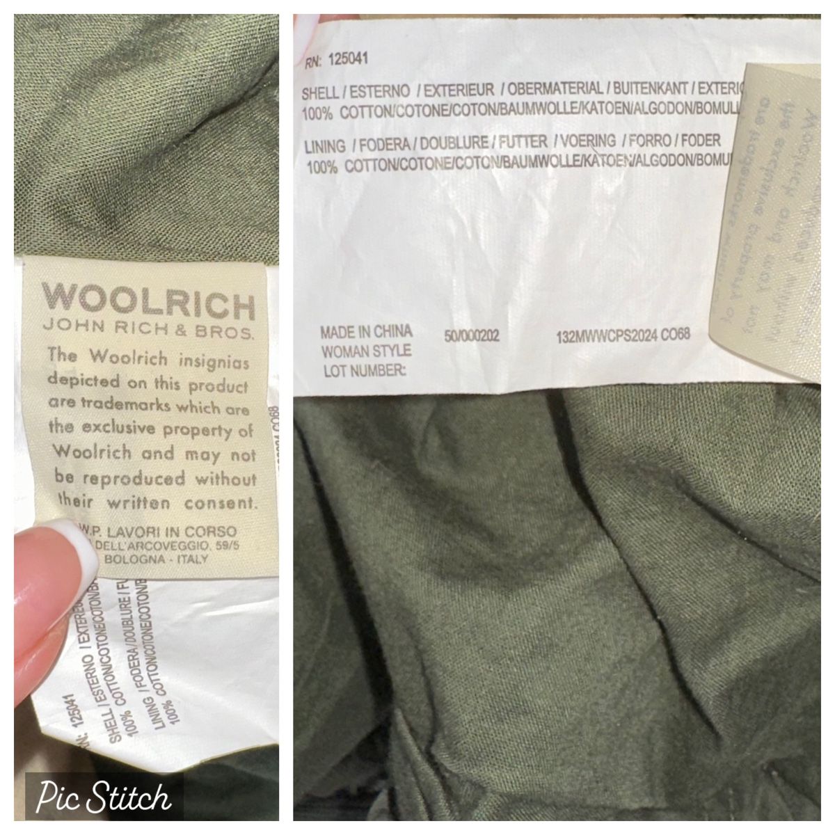 Woolrich Jacken: WOOLRICH JACKE GR. S neuwertig – Neu (gemäss Beschreibung) aus Unteraegeri von MH203 9