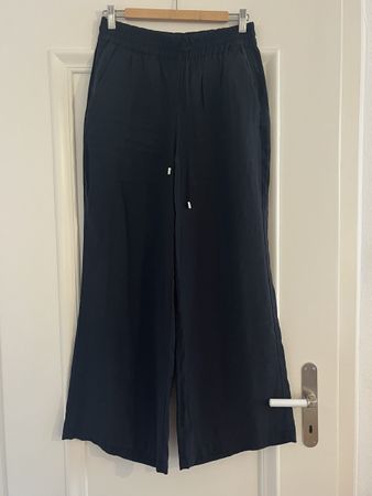 Flowy Wide Leg Hose von Zara, Gr. S