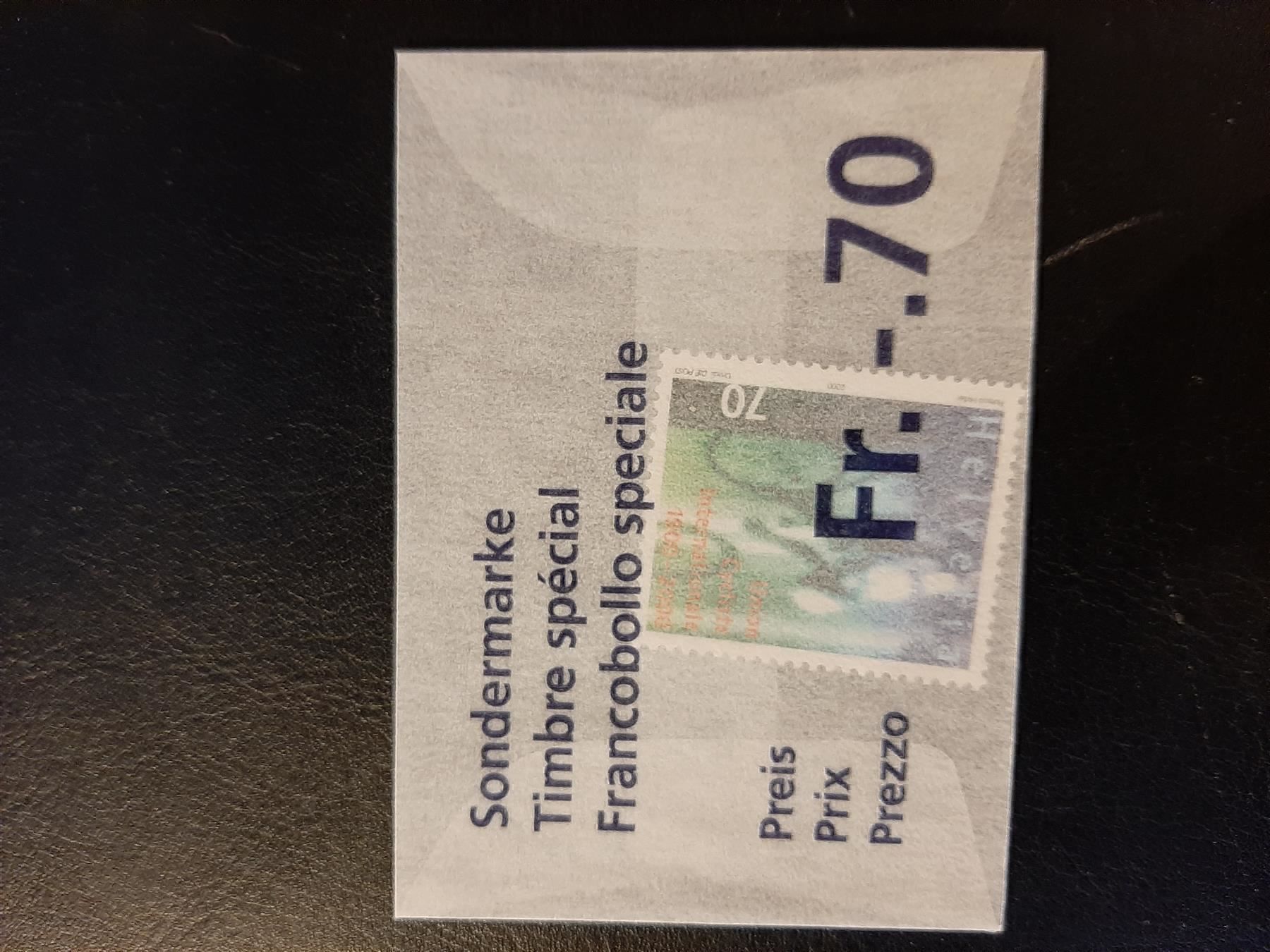 Tutti i francobolli: 2000 UCI Sondermarke Postfrisch – Nuovo (secondo la descrizione) da Affoltern am Albis venduto da Andrezc