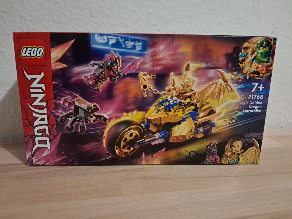 Lego Ninjago 71768 Jays Golddrachen-Motorrad | Kaufen auf Ricardo