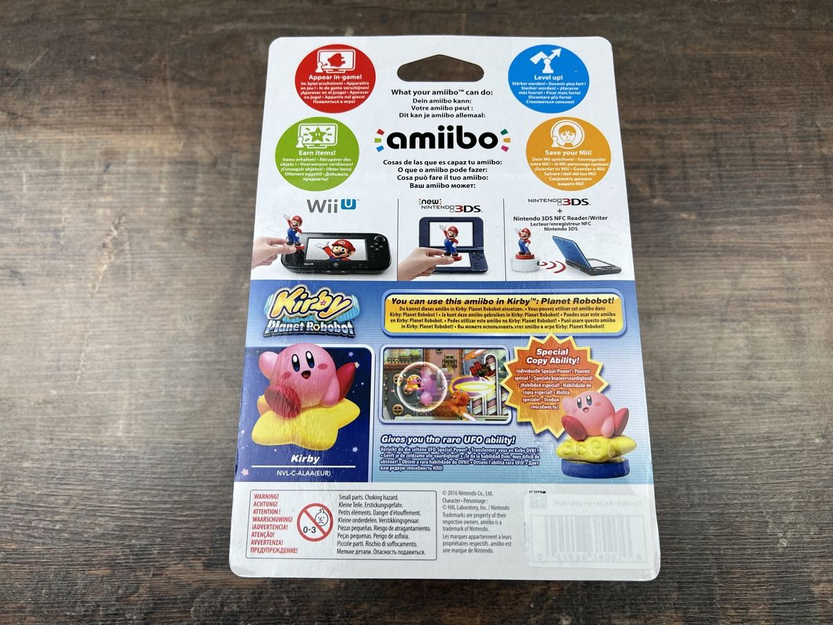Nintendo Statuette: Nintendo Amiibo Kirby Neu OVP – Nuovo e nell'imballaggio originale da Hallau venduto da R.R.91 1