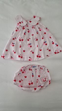 Jacadi Dress and Pants Cherry Print - NEU