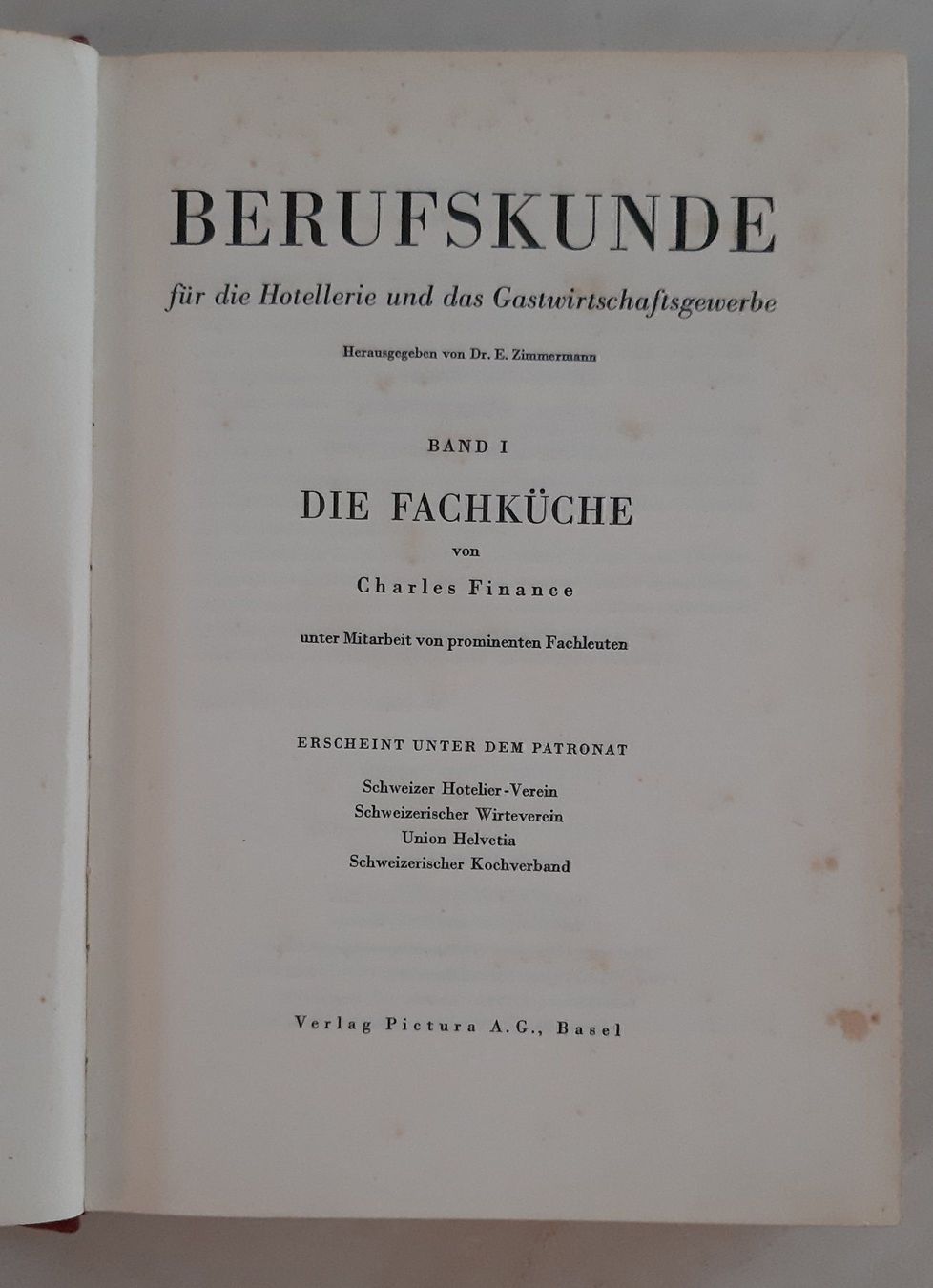 Bücher: Kochbuch Charles Finance Antik – Gebraucht aus Birr von schwegi4 3