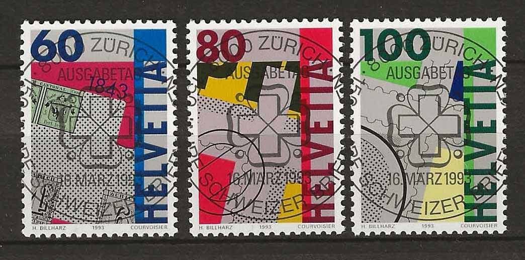Tutti i francobolli: V842 - 150 ans du timbre Vollstempel – Usato da Trélex venduto da Phil_Albert