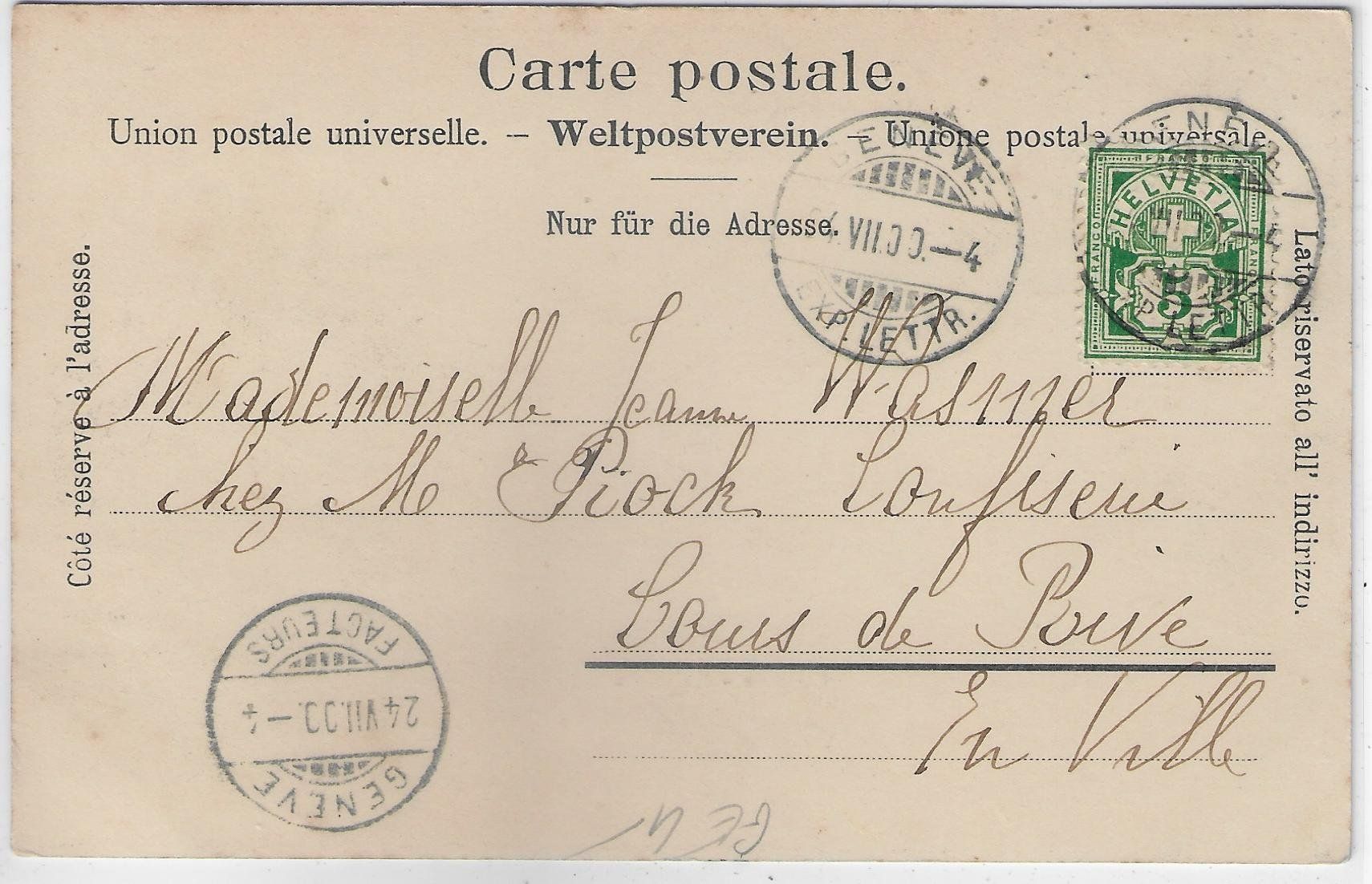 Cartoline postali: Geneve - La Rade - Dampfschiffe – Usato da Ettingen venduto da Kartenplanet 1