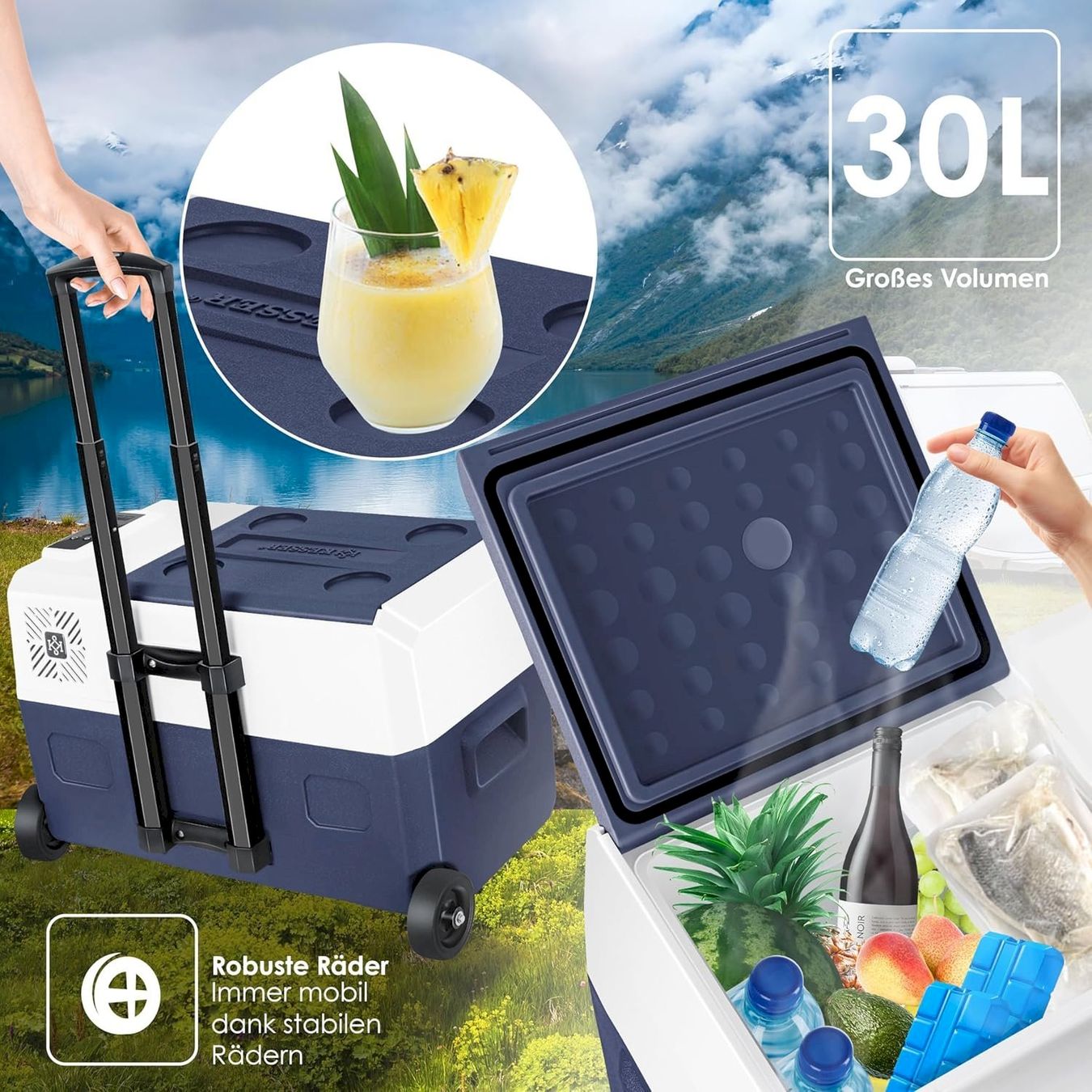 Mobicool Kühlschränke & Kühlen: Kompressor Kühlbox elektrisch 30L DC/AC – Neu und originalverpackt aus Bottighofen von zaap 5