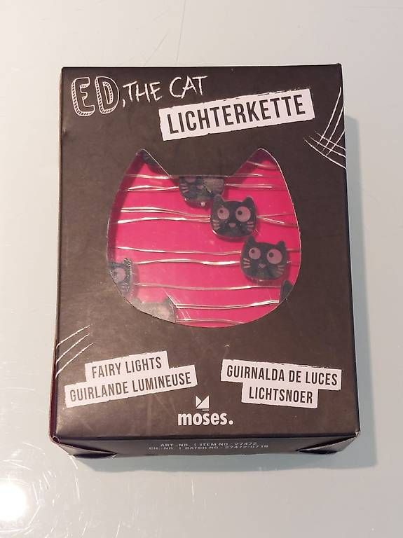 Guirlandes lumineuses: Lichterkette -  ED, The Cat – Neuf avec emballage d'origine à Oberkulm par stellata