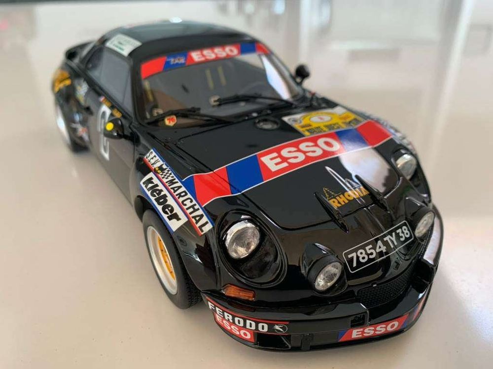 Alpine Renault A110 1600S - Miniature Otto Mobile 1/12 - État D'occasion