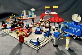Lego 6381 motor speedway + 6604 + 6609 + 6661