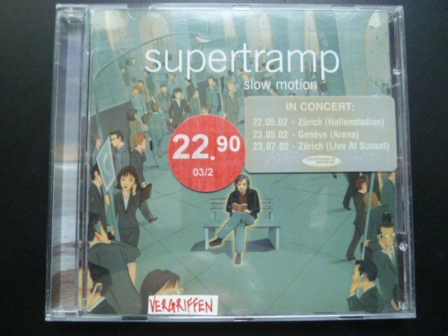 CD: Supertramp - Slow motion  (vergriffen) – Usato da Au ZH venduto da sikoku