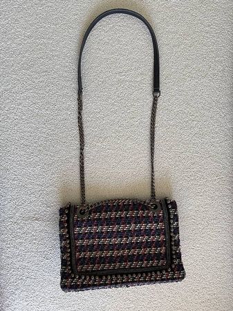 Zara tweed bag 