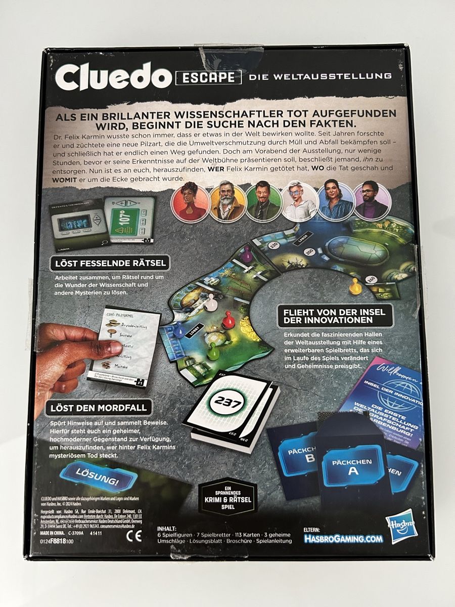 Giochi: Cluedo - Die Weltausstellung – Usato da Rorschach venduto da fla_62jm 1