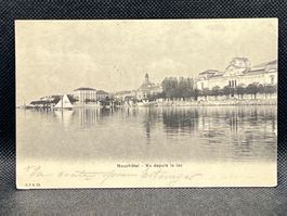 Neuchâtel - Vu depuis le lac