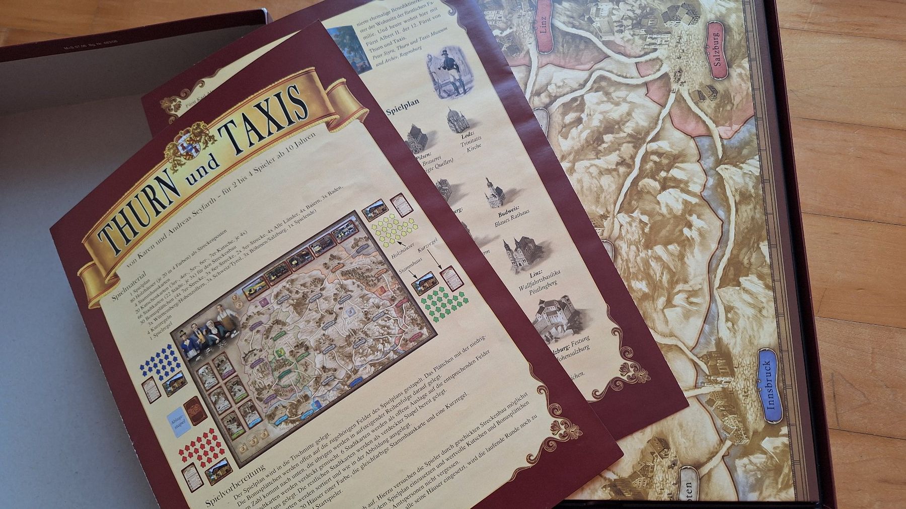 Spiele: Thurn und Taxis - Brettspiel – Gebraucht aus Altstätten SG von GGsGameshop 1