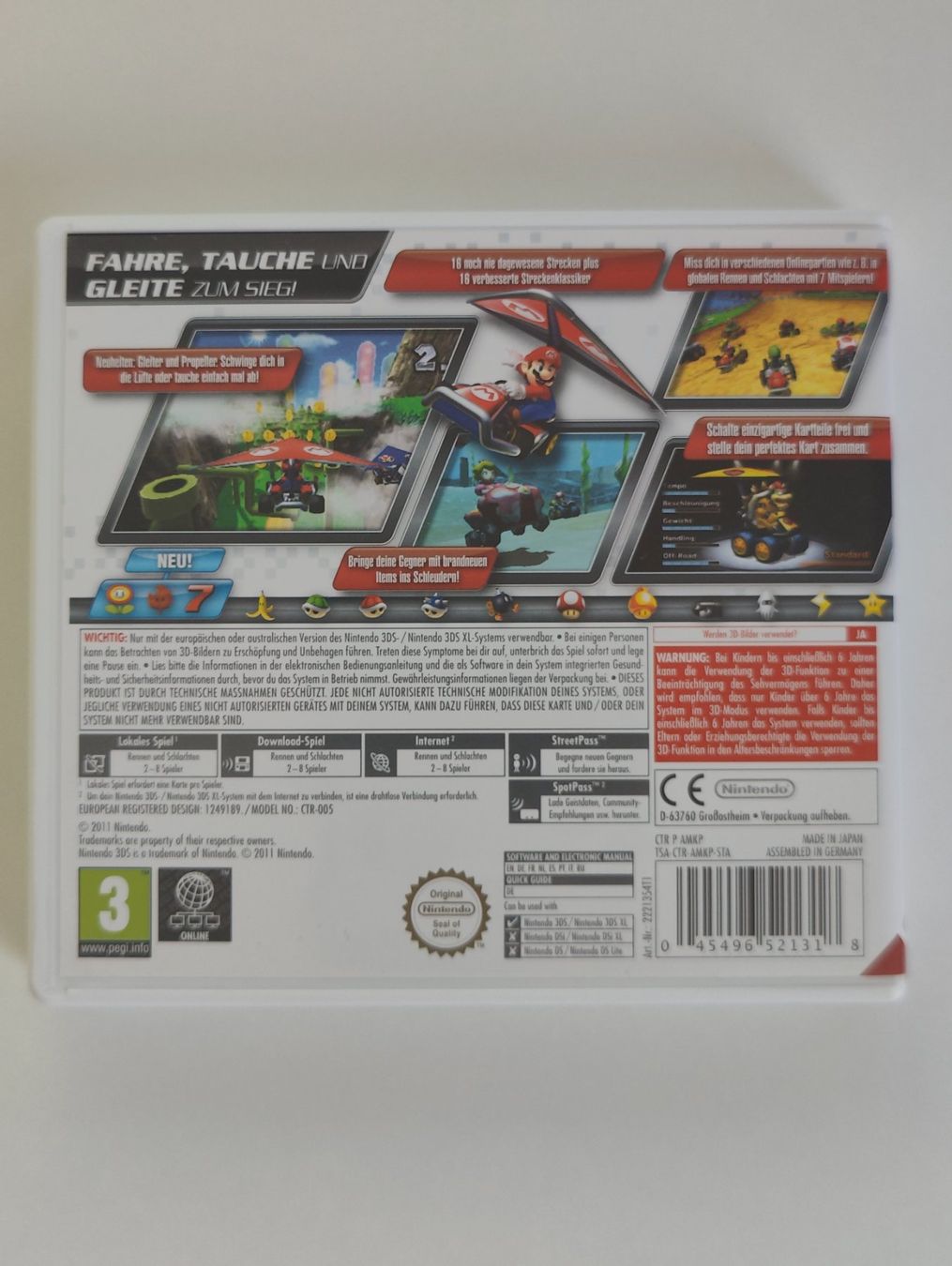 Nintendo Giochi: Mario Kart 7 Nintendo 3DS – Usato da Dintikon venduto da Nightcom 1